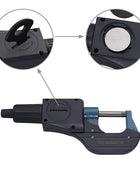 AUTOUTLET 0~25mm Electronic LCD Digital Display Outside Micrometer