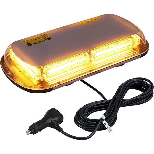 AUTOUTLET 12/24V IP67 144 LEDs Strong 4-PIN Magnet Magnetic Emergency