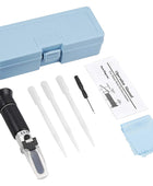 AUTOUTLET Brix Sugar 0-32% Refractometer with ATC, Plastic Drop