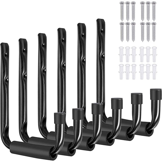 AUTOUTLET 6-Piece Heavy-Duty Storage Hook