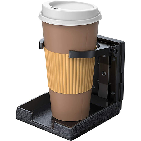 AUTOUTLET 2 Packs Universal Adjustable Drinking Cup Holder Foldable