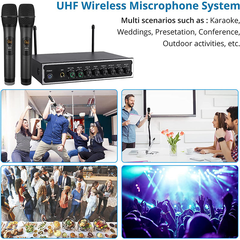 AUTOUTLET UHF Wireless Microphone