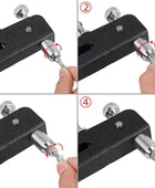AUTOUTLET 86PCS Threaded Rivet Nut Set with Plastic Case (Red)