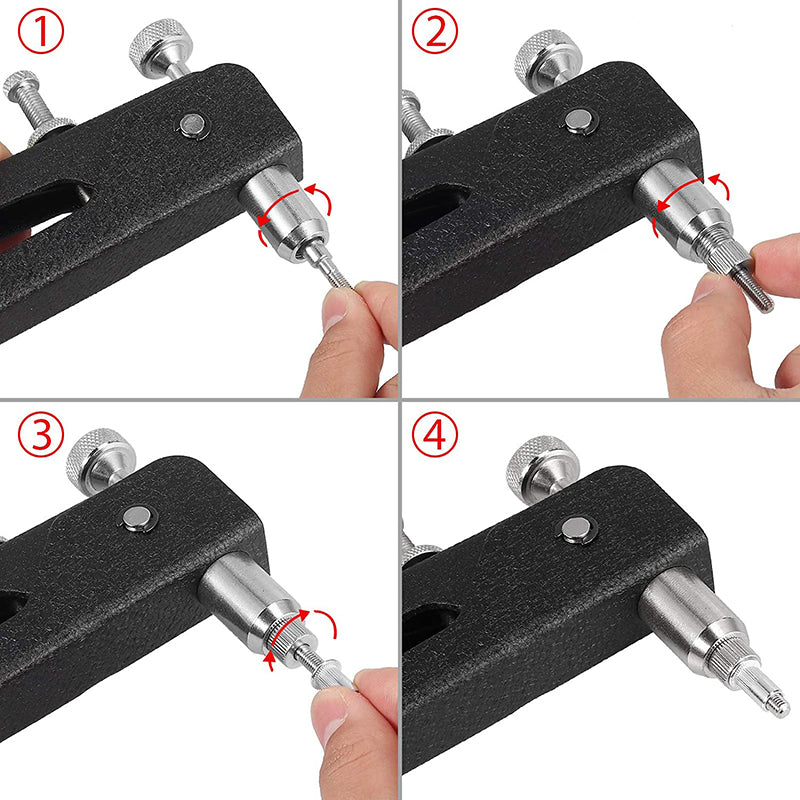 AUTOUTLET 86PCS Threaded Rivet Nut Set with Plastic Case (Red)