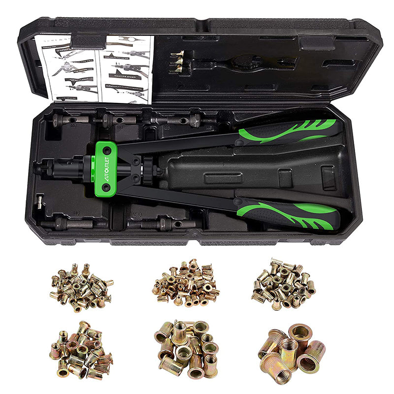 AUTOUTLET 14" Professional Rivet Pliers Set (Green)